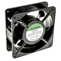 Sunon SP Series AC Axial Fan 115V AC 20W 161.4 m³/h Airflow 3100 RPM 120mm Square Frame Sleeve Bearing SP100A/1123XST.GN
