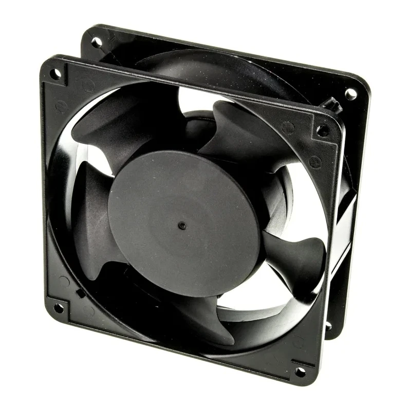 Sunon SP Series AC Axial Fan 115V AC 20W 161.4 m³/h Airflow 3100 RPM 120mm Square Frame Sleeve Bearing SP100A/1123XST.GN