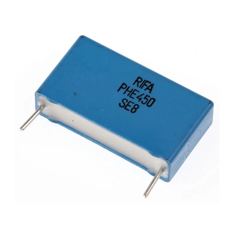KEMET PHE450 Film Capacitor, 22 nF, ±5 % Tolerance, 1.6 kV DC 180V AC Rated Through Hole Radial Lead 