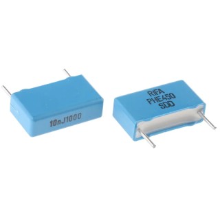 KEMET Film Capacitor 10 nF ±5 % 1 kV DC 180 V AC Through Hole Radial Lead PHE450