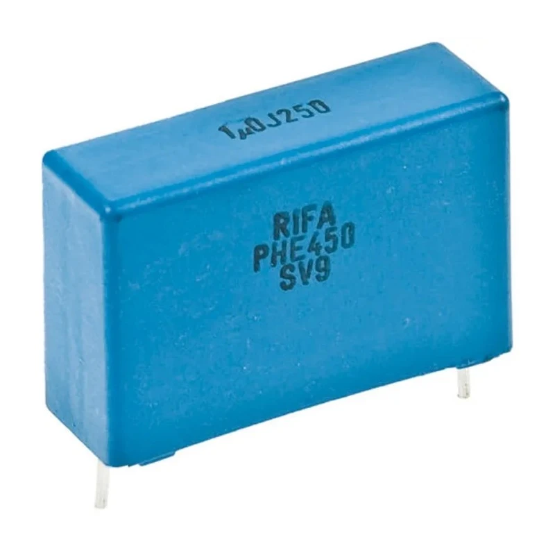 KEMET PHE450 Film Capacitor, 47 nF, ±5% Tolerance, 630 V dc, 180 V ac, Through Hole Mount 