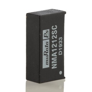 Murata Power Solutions SIP7 1W Dual Output Unregulated Isolated DC-DC Converter Through Hole NMA1212SC