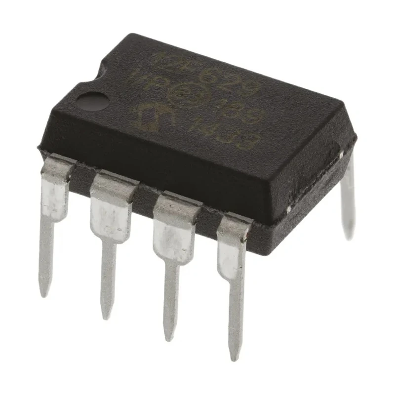 Microchip 8 bit PIC Microcontroller PIC12F629-I/P, 20 MHz, 128B Flash, 8-Pin PDIP PIC12F629-I/P