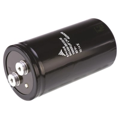 TDK Aluminium Capacitor 0.1 F 63V DC Screw Mount Cylindrical Can B41456B8100M000