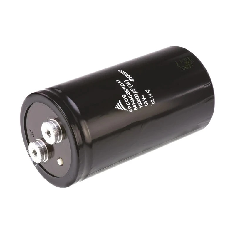 TDK Aluminium Capacitor 0.1 F 63V DC Screw Mount Cylindrical Can B41456B8100M000