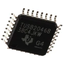 Texas Instruments Transceiver IC 5-Channel 12 Mbps, USB 2.1, 3.3V-3.6V, 32-Pin LQFP TUSB2046BVF