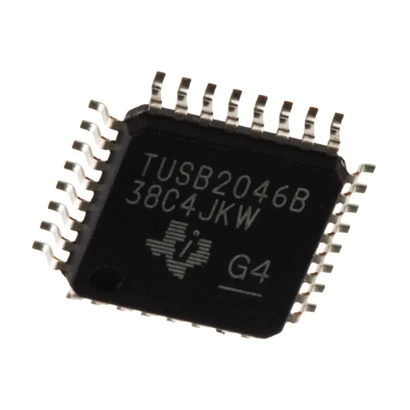 Texas Instruments 5-Channel 12 Mbps USB 2.1 Transceiver IC, 3.3 V to 3.6 V Voltage, 32-Pin LQFP TUSB2046BVF