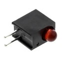 Dialight Red Right Angle PCB LED Indicator 5 mm (T-1 3/4), Single Colour, 1 LED, 1.7 V 551-1107F