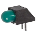 Dialight Yellow Right Angle PCB LED Indicator 5 mm (T-1 3/4), 1 LED, 7.5 V, Single Colour 550-0807F