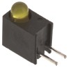 Dialight Yellow Right Angle PCB LED Indicator 5 mm (T-1 3/4), 1 LED, 1.8 V Single Colour 551-1207F