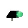 Dialight Green Right Angle PCB LED Indicator 5 mm 1 LED 7.5 V Single Colour 550-0707F