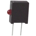 Dialight Red Right Angle PCB LED Indicator 5 mm (T-1 3/4), 1 LED, 2V Forward Voltage 555-2001F