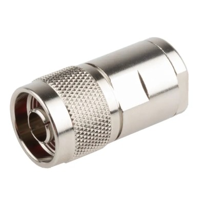 RS PRO Coaxial Connector Cable Male N Connector, 50 Ω, Straight Body Solder 546-2469
