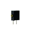 Dialight Yellow Right Angle PCB LED Indicator 5 mm (T-1 3/4), 1 LED, 3 V, Diffused Lens, Through Hole Mount 555-2401F