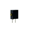 Dialight Yellow Right Angle PCB LED Indicator 5 mm (T-1 3/4), 1 LED, 3 V, Diffused Lens, Through Hole Mount 555-2401F