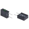 Dialight Green Right Angle PCB LED Indicator 5 mm (T-1 3/4), Single Colour, 3 V, 1 LED 555-2301F