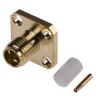 RS PRO Coaxial Connector Flange Female SMA 50 Ω Straight Body Solder 546-3175