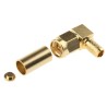 RS PRO Coaxial Connector Cable Male SMA 50 Ω Right Angle Body Crimp 546-3254