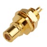 RS PRO Coaxial Connector Panel Mount Female SMC, 50 Ω Impedance, Straight Body, Solder Termination 546-3440