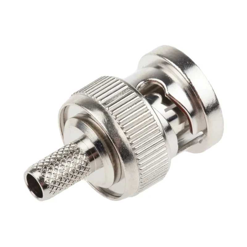 RS PRO Coaxial Connector Cable Male BNC, 50 Ω, Straight Body Crimp 546-3563