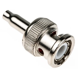 RS PRO Coaxial Connector Cable Male BNC, 50 Ω Impedance, Straight Body, Crimp Termination, RG174 Cable 546-3585