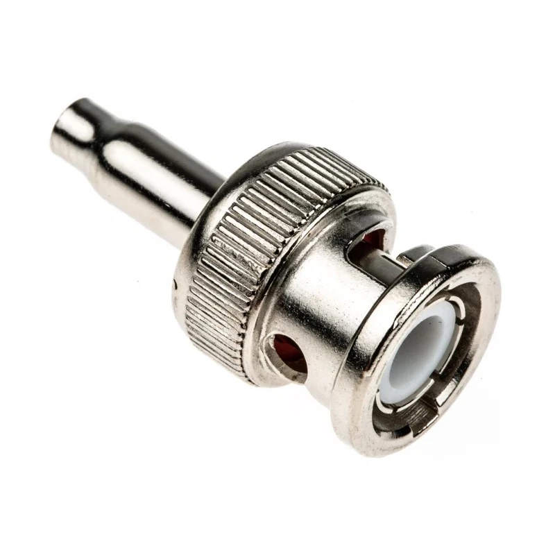 RS PRO Coaxial Connector Cable Male BNC, 50 Ω Impedance, Straight Body, Crimp Termination, RG174 Cable 546-3585