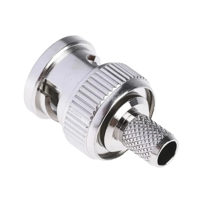 RS PRO Coaxial Connector Cable Male BNC 75 Ω Straight Body Crimp 546-3579
