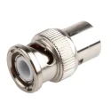 RS PRO Coaxial Connector Cable Male BNC 50 Ω Straight Body Clamp 546-3816