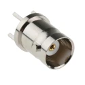 RS PRO Coaxial Connector PCB Female BNC 50 Ω Straight Body Through Hole 1 GHz Frequency 165°C Max Operating 546-4027