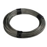 RS PRO Galvanised Steel Wire Rope 50M, 10mm Diameter, 6 Strands x 7 Wires, Safe Working Load 1390kg 247-9098