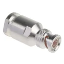 RS PRO Coaxial Connector Cable Male BNC 50 Ω Straight Body Clamp 4GHz Operating Frequency 165°C Max Temperature 546-4358