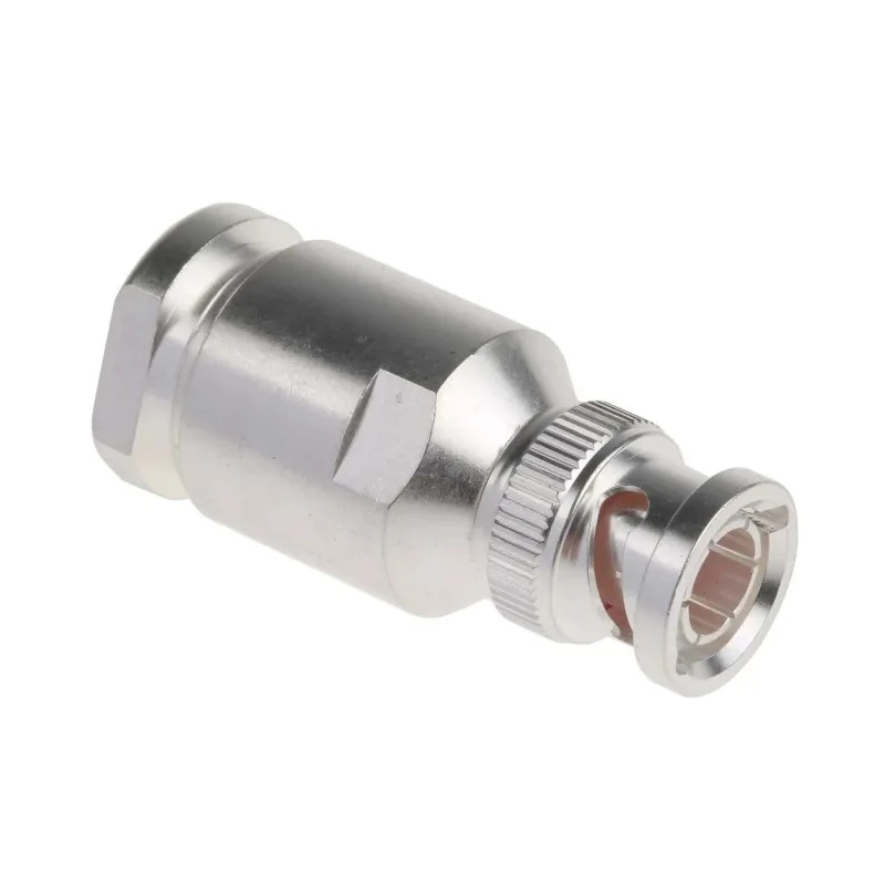 RS PRO Coaxial Connector Cable Male BNC 50 Ω Straight Body Clamp 4GHz Operating Frequency 165°C Max Temperature 546-4358