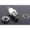 RS PRO Coaxial Connector Panel Mount Female BNC 50 Ω Straight Body Solder 546-4910