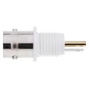 RS PRO Coaxial Connector Panel Mount Female BNC 50 Ω Straight Body Solder 546-4910