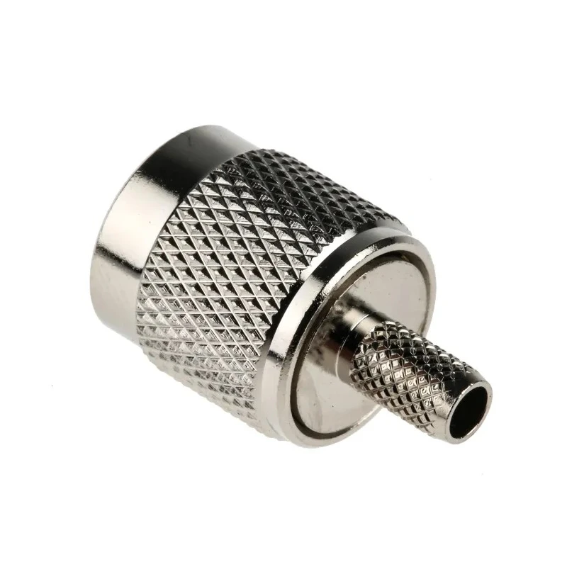 RS PRO Coaxial Connector Cable Male TNC, 50 Ω, Straight Body Crimp 546-5200