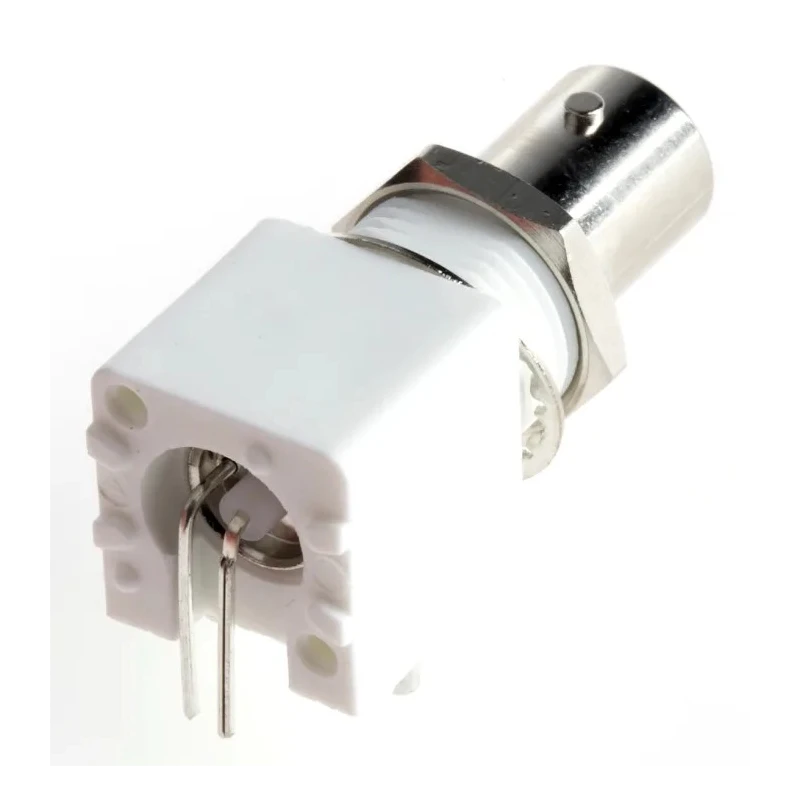 RS PRO Coaxial Connector PCB Female BNC, 75 Ω, Right Angle Body, Through Hole Mount 546-5159