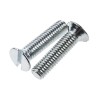 RS PRO Slot Countersunk Steel Machine Screw 25 mm M6 546-1595