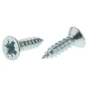 RS PRO Bright Zinc Steel Countersunk Head Self-Tapping Screw 13 mm Thread Size 6 546-5480