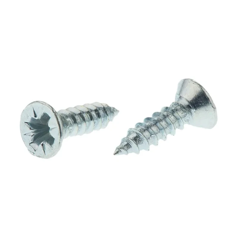 RS PRO Bright Zinc Steel Countersunk Head Self-Tapping Screw 13 mm Thread Size 6 546-5480