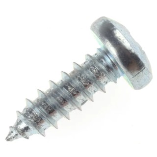 RS PRO Bright Zinc Steel Pan Head Self-Tapping Screw 13 mm Thread Size 8 A4 546-5705