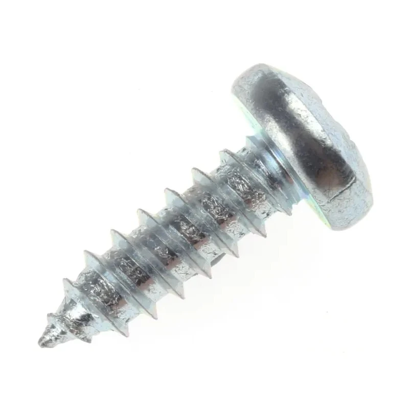 RS PRO Bright Zinc Steel Pan Head Self-Tapping Screw 13 mm Thread Size 8 A4 546-5705