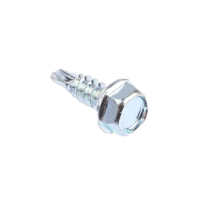 RS PRO Bright Zinc Steel Self-Drilling Screw 4.2 mm Diameter 13 mm Length Pan Head Pozidriv Drive DIN 7504K 546-5806