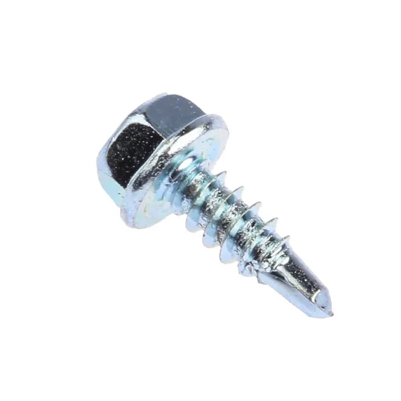 RS PRO Bright Zinc Steel Self-Drilling Screw 4.2 mm Diameter 13 mm Length Pan Head Pozidriv Drive DIN 7504K 546-5806