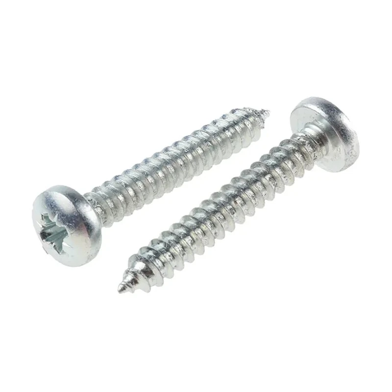 RS PRO Bright Zinc Steel Pan Head Self-Tapping Screw 32mm Thread Size 10 546-5799