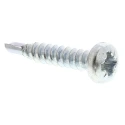 RS PRO Bright Zinc Steel Self-Drilling Screw 3.5 mm Diameter 19 mm Length Pan Head Pozidriv Drive 546-5941