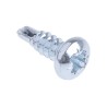 RS PRO Bright Zinc Steel Self-Drilling Screw 4.2 mm Diameter 13 mm Length Pozidriv Pan Head 546-5957