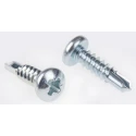 RS PRO Steel Bright Zinc Self-Drilling Screw Pan Head Pozidriv 4.2 mm Diameter 16 mm Length 546-5963