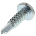 RS PRO Steel Bright Zinc Self-Drilling Screw 4.8 mm Diameter 19 mm Length 546-6001