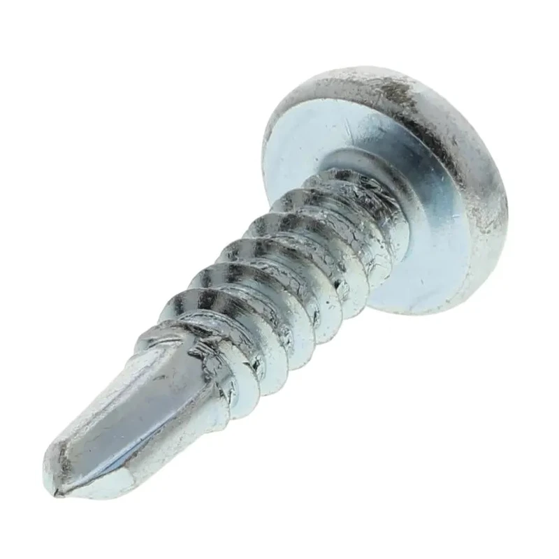 RS PRO Steel Bright Zinc Self-Drilling Screw 4.8 mm Diameter 19 mm Length 546-6001