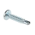 RS PRO Bright Zinc Steel Self-Drilling Screw 4.2 mm Diameter 19 mm Length Pozidriv Pan Head 546-5979